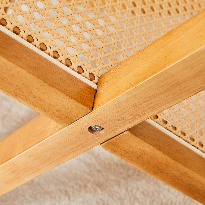 Table de campagne chinoise avec table ronde simple et moderne, Bois