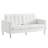 Loft Tufted Vegan Leather Loveseat-1283348406