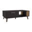 Table basse, 1 porte, 1 tablette
