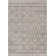Tapis taupe patiné d'inspiration mondiale Wysocki