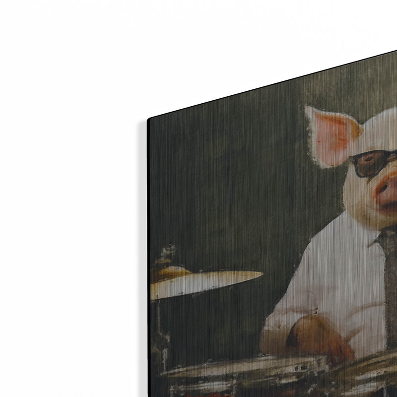 Trinx «Stix» par Sean Parnell, art mural en métal, H 24 po x l 24 po