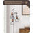 Dimmable Industrial Floor Lamp With Rattan Shade, 3 LED Edison Bulbs For Living Room, Bedroom, Office