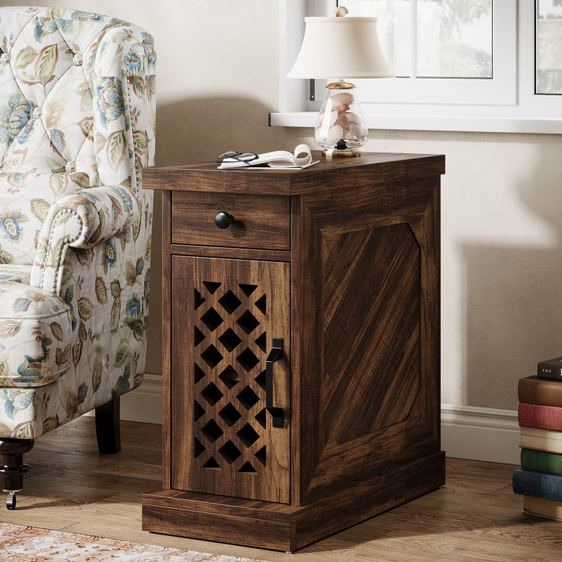 Side Table with Storage