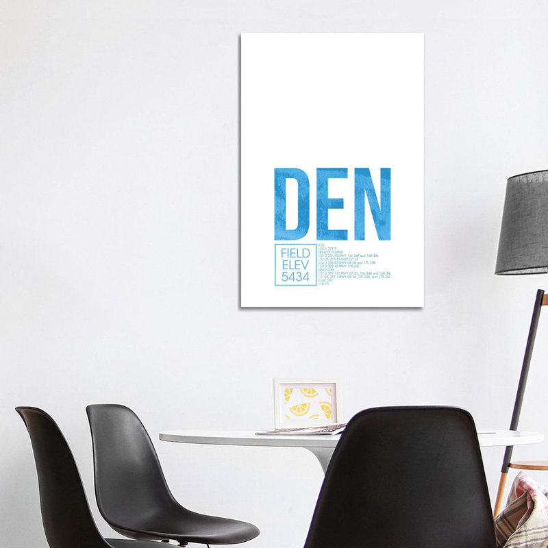 DEN Air Traffic Control, Denver by 08 Left - Wrapped Canvas Gallery-Wrapped Canvas Giclée