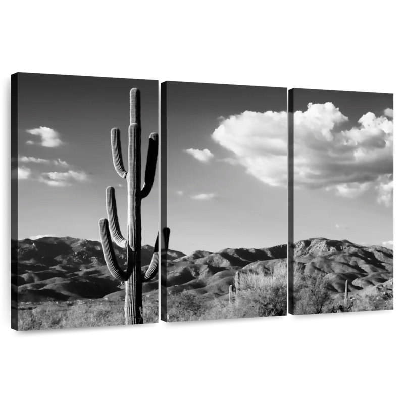 Harnek Saguaro Cactus Sunrise, 36" H x 57" W