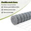 Euro Fence With 13 Flanged Posts Galvanised Steel-976938179-976938188