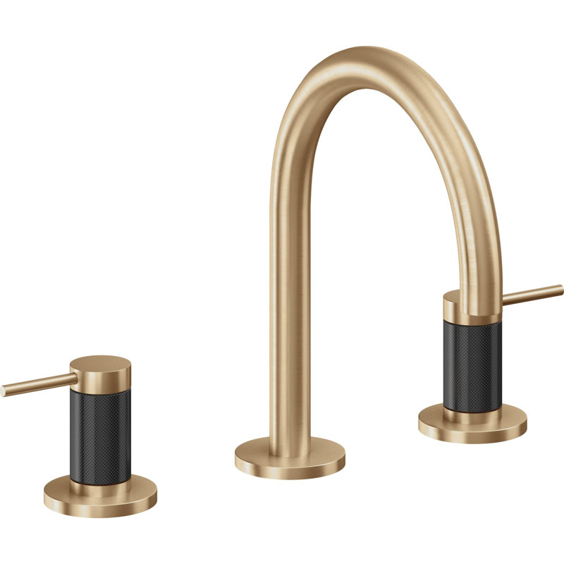 D Street 8" Widespread Lavatory Faucet, Satin Bronze