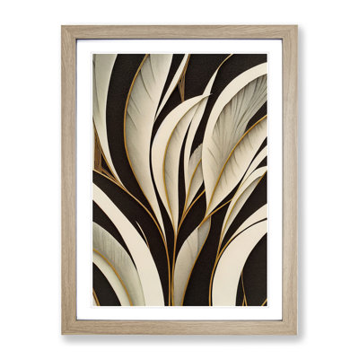 Antique Feathers - Single Picture Frame Print
