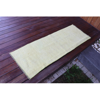 Tapis turc en coton tissé à la main pour vestibule et tapis d'entrée - petit style bohème anatolien de style rétro