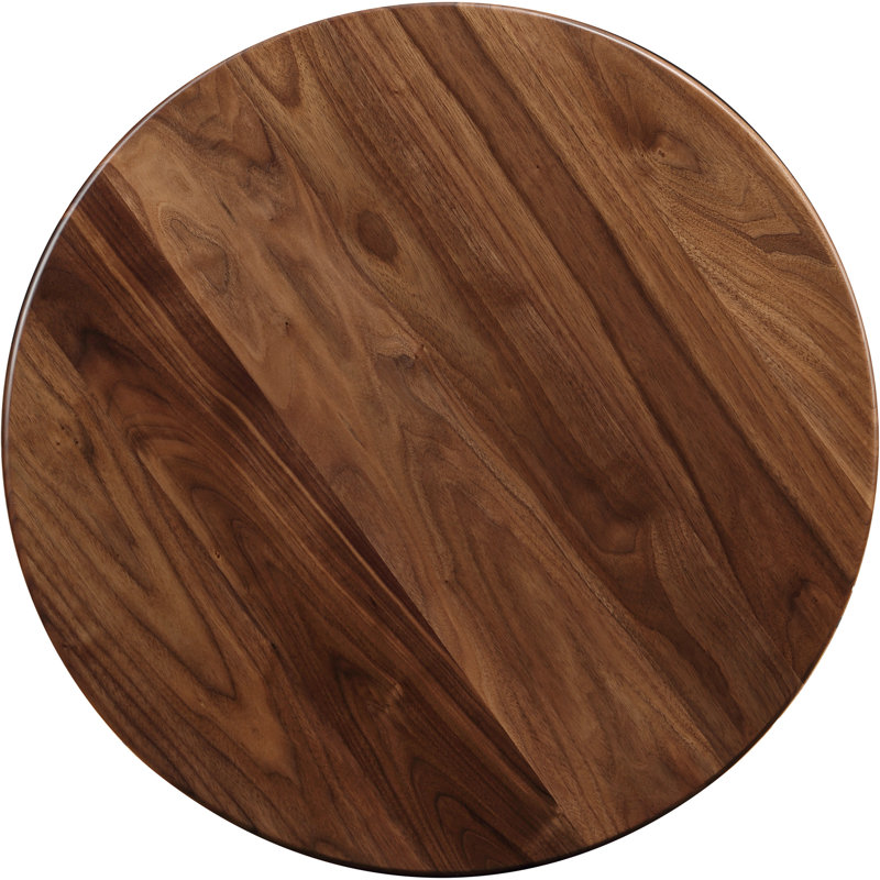 Walnut Grove Drink Table - Wood Top, 24" H x 22" W x 22" D