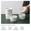 Ensemble de 6 bols 8Oz Ramequins blancs