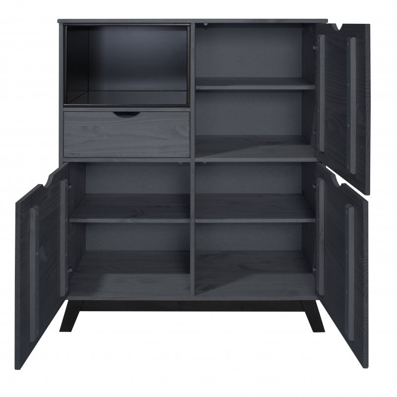 Alaisa 96cm Sideboard, Grey
