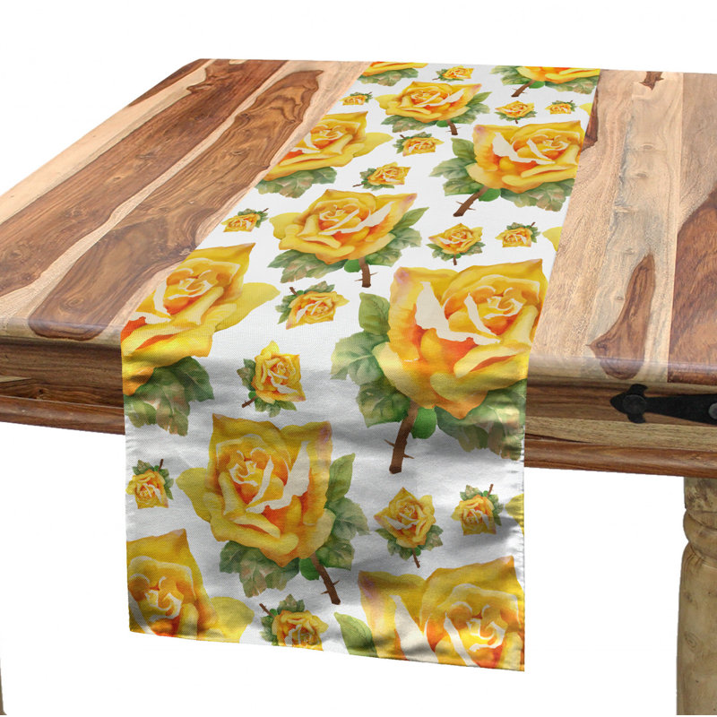 Rose Table Runner