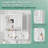 Wall Mounted Mirror Medicine Cabinet with Adjustable Shelf-262401768