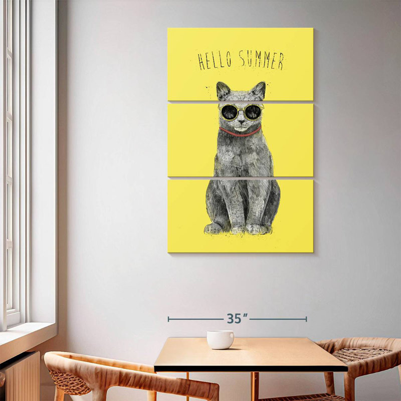Brampt Hello Summer, 65" H x 42" W