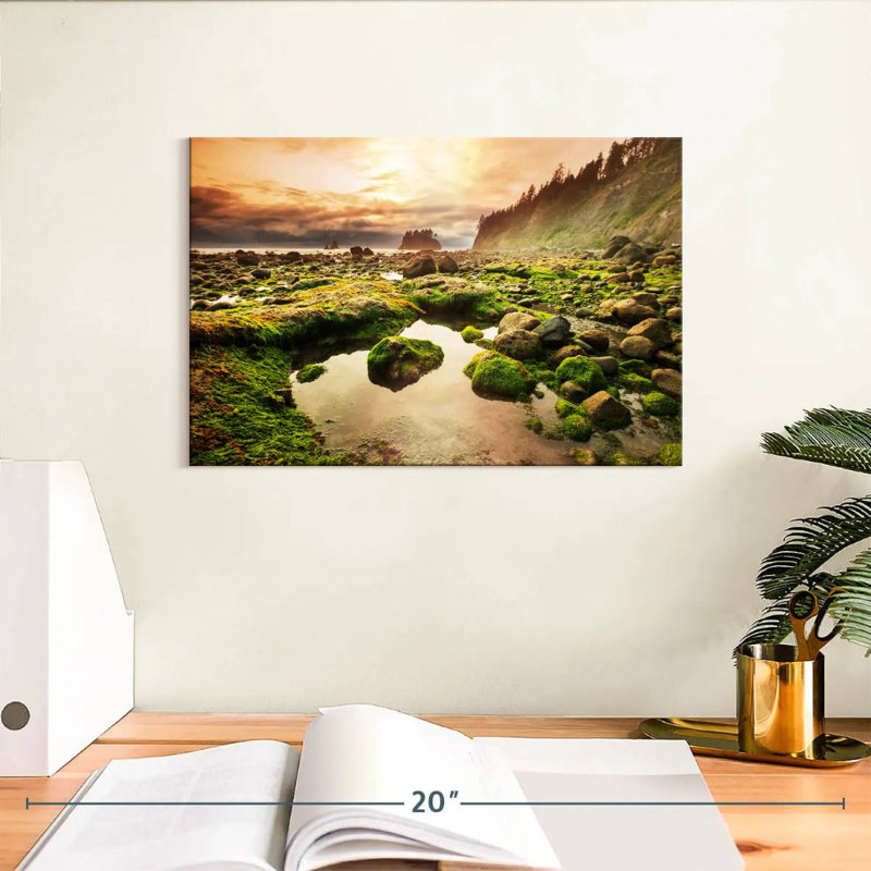 Gillard Olympic Park Mossy Rocks, 8" H x 12" W