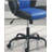 Modern Gaming Chair Office Chair Blue And Black Faux Leather with Chairs Casters-1193774108
