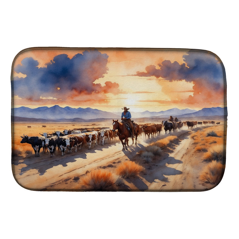 Tapis de séchage pour bovins