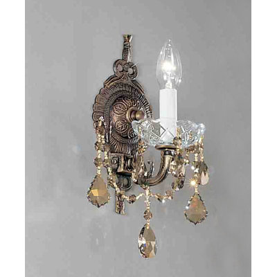 Lampe murale bougie 1 lumières Madrid Imperial
