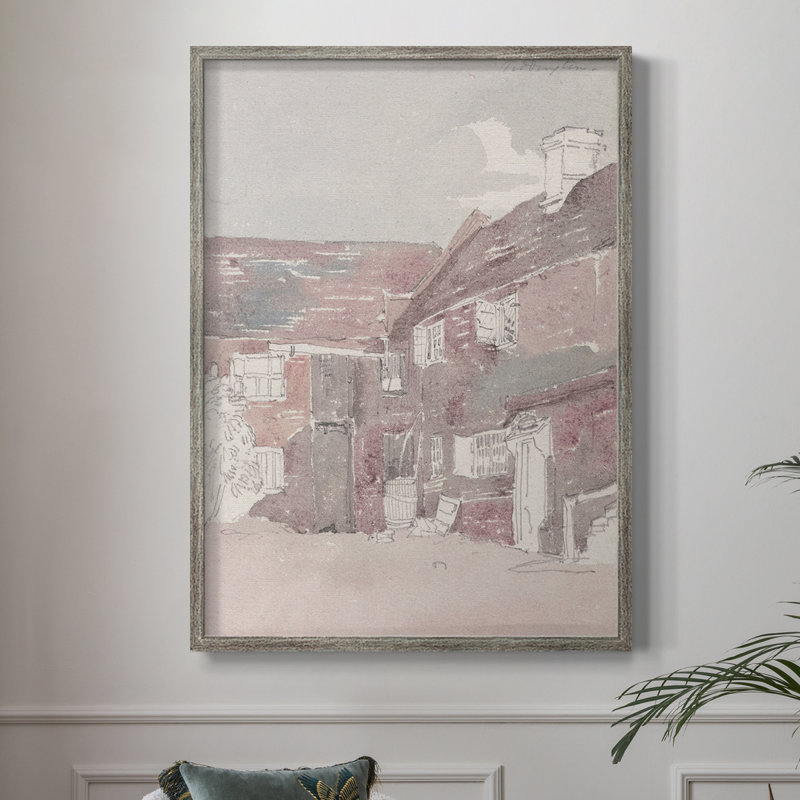 «Vintage Landscape», reproduction encadrée CL XXXV - bois massif