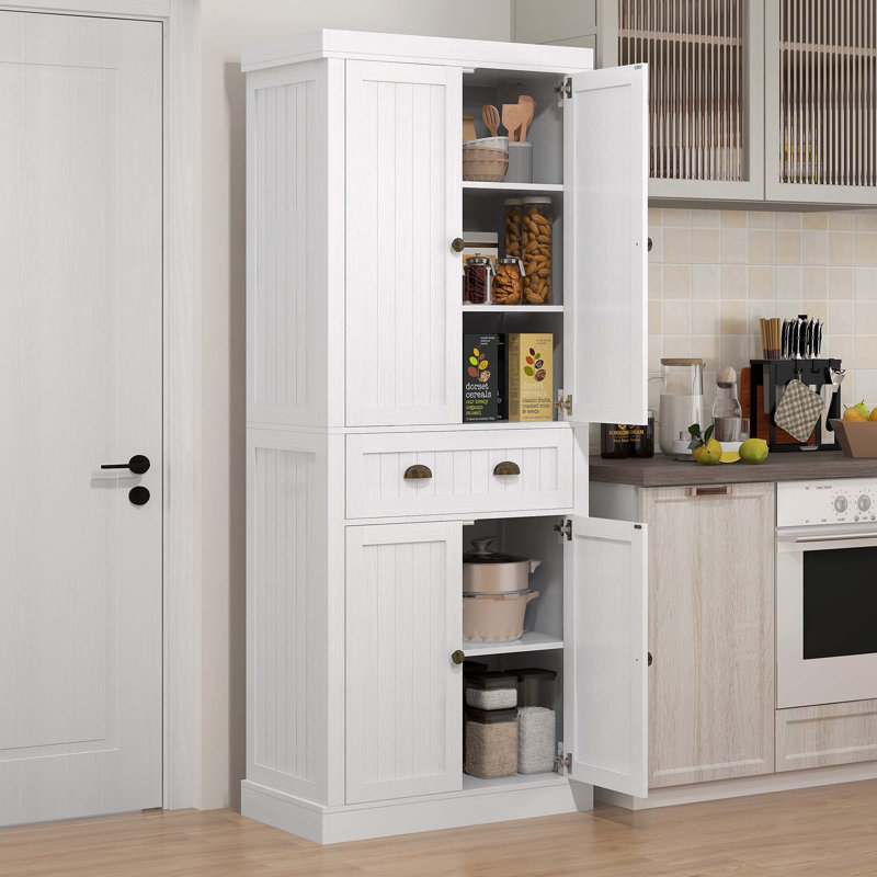 Armoire de cuisine de style campagnard HOMcom