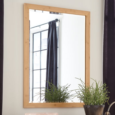 Hugoton Wood Wall Mirror