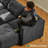 Ayden Hunsicker 3-Pieces Linen Tufted Sofa Storage Seat Sofa Set Modular Sectional Couch Set For Apartment Livingroom Lounge, 2 Single Armchairs & 3-Seat Sofa Set-634659135