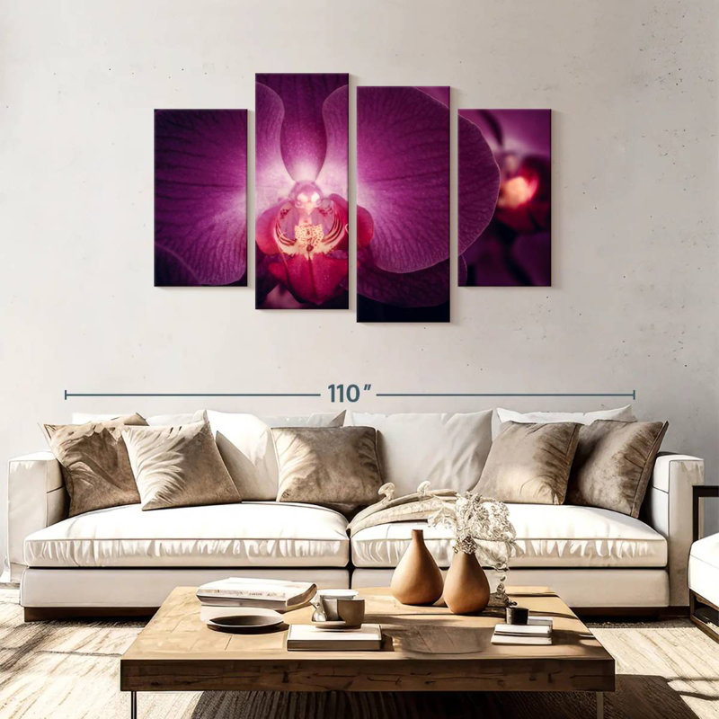 Harnek Purple Moth Orchid