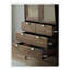 Armoire d'appoint en bois massif de rotin