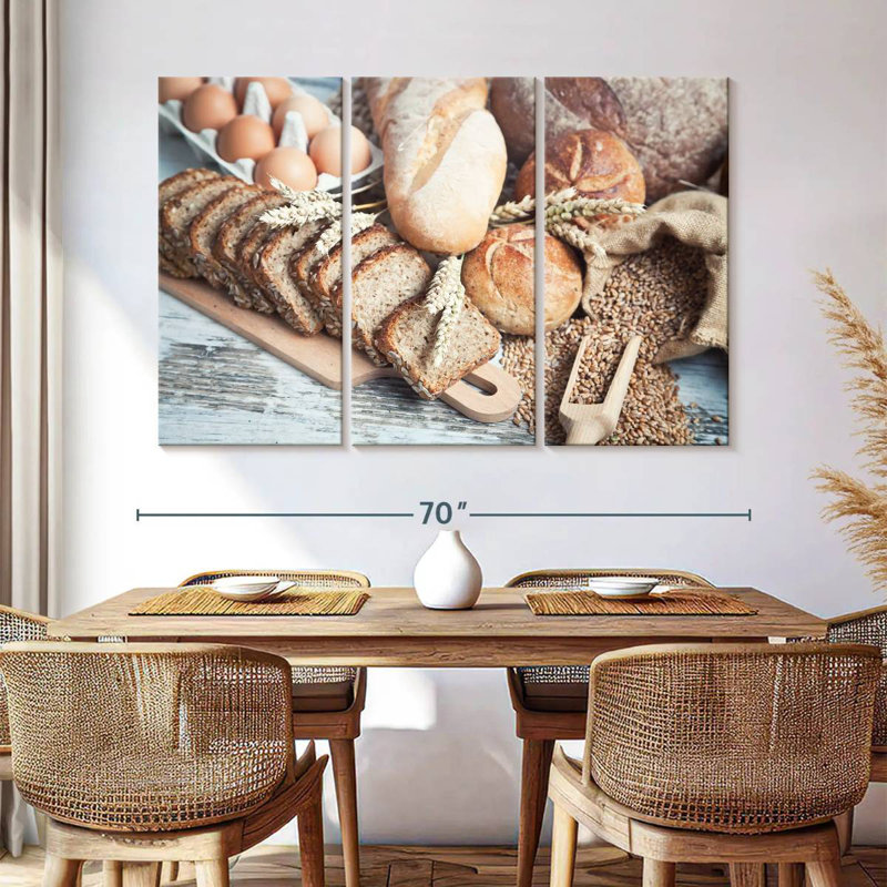 Yarlin Wholemeal Breads, 42" H x 65" W