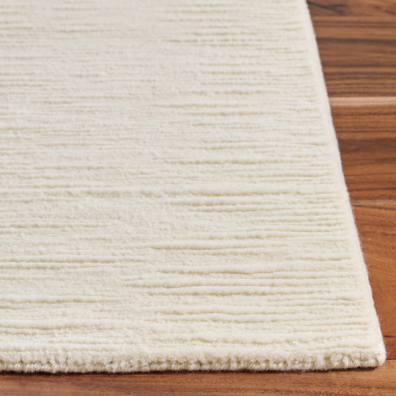 Ralph Lauren Dune Heath Wool, Cotton Solid Color Rug, Rectangle 9' x 12'