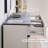 52"W Modern 8 Drawer Double Dresser, Wood Tall Chest of Drawers with Curved Profile Design-1817098314