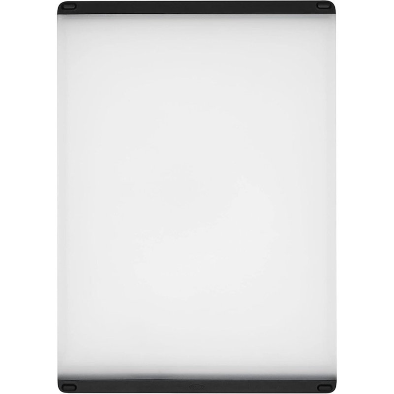 "Plastic Utility Cutting Board – Good Grip, Durable, Easy To Clean –