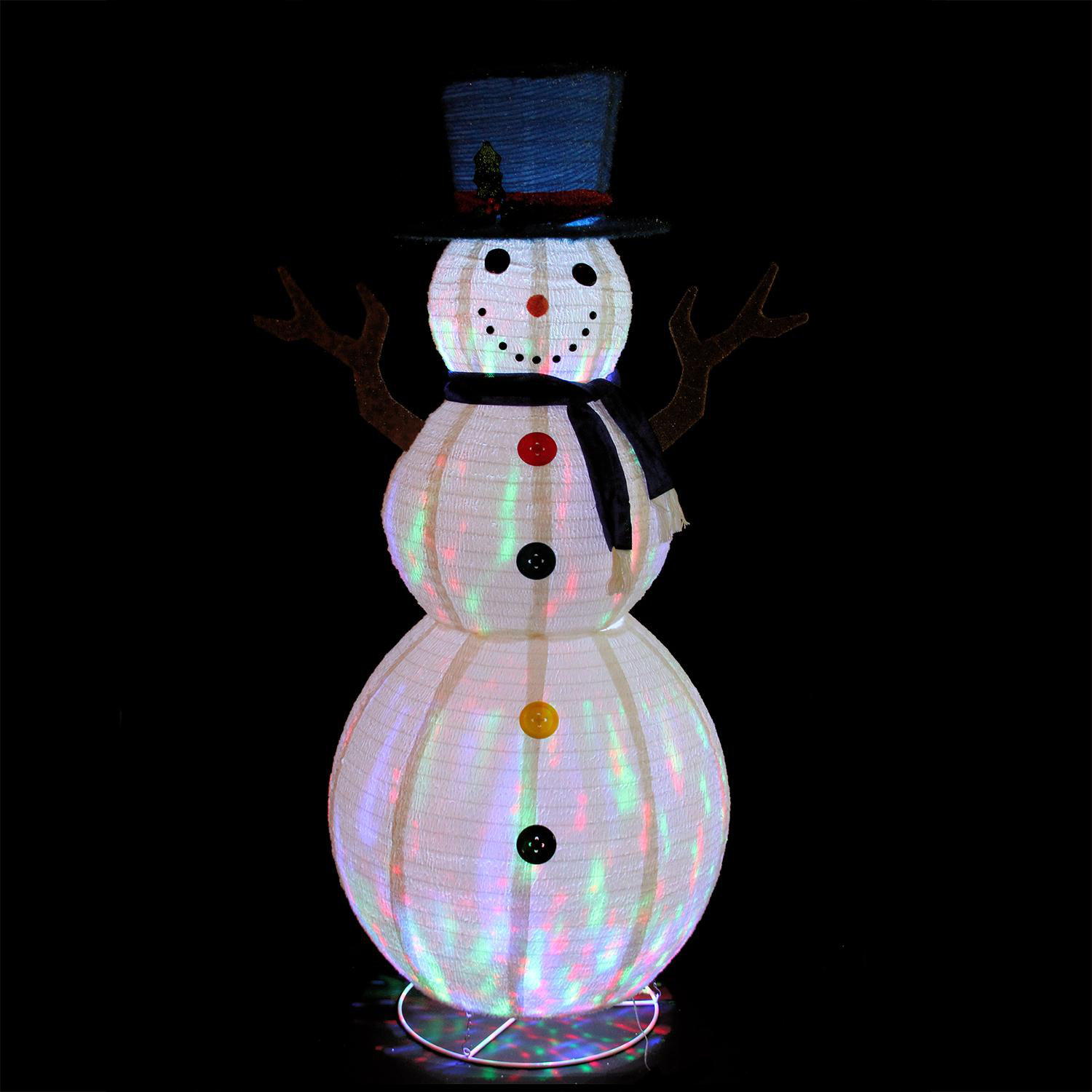 Multi Color Led Snowman Northlight Seasonal 72