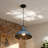 1 - Light Industrial Retro Distressed Pendant Light Dimmable