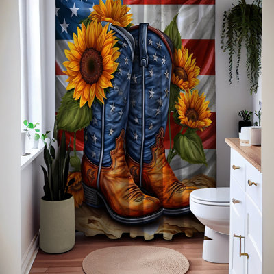 Zayed Shower Curtain