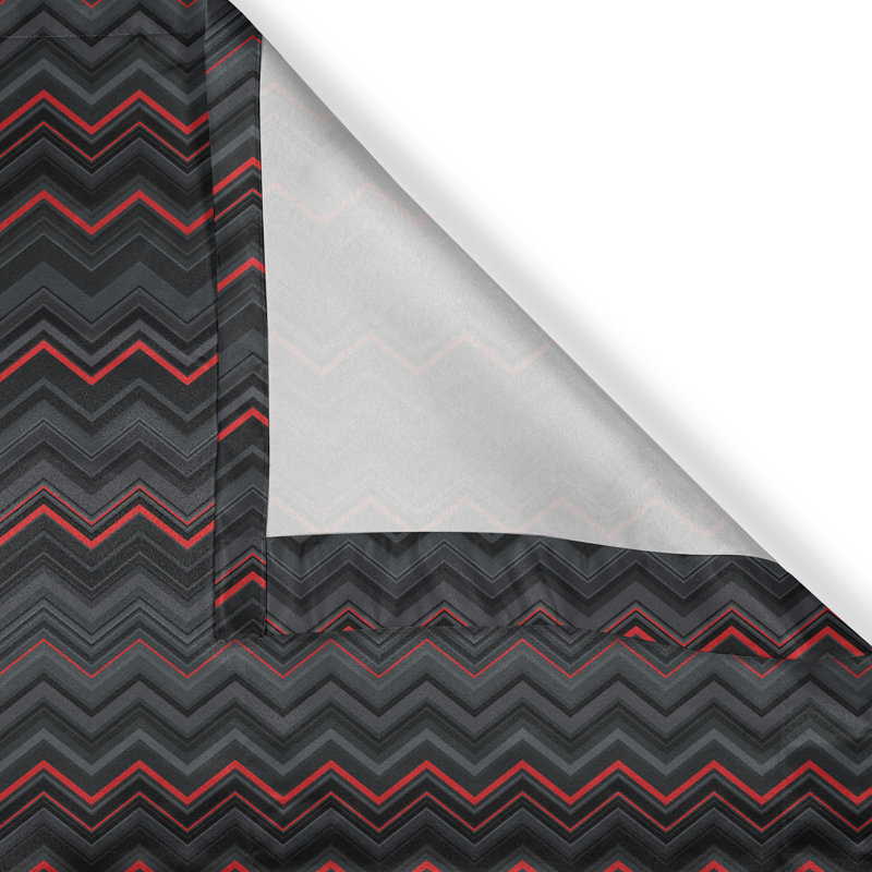 Rideau à œillets à 2 panneaux Latitude Run®, 50 po x 108 po, gris anthracite / gris pâle, L 50 po x L 96 po