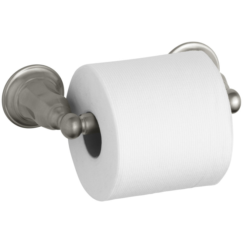 Kelston Toilet Tissue Holder, Vibrant Brushed Nickel