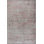 Rapture Striped Area Rug in Gray/Red