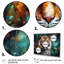 Tigre coloré dans la nature - animaux, impressions sur toile de tigre-1044200157-1044200150