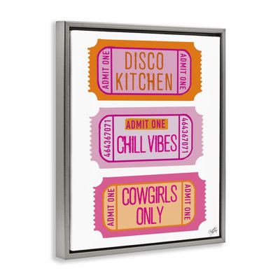 "Disco Kitchen phrase", art mural encadré par Elizabeth Medley