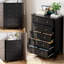 Commode 5 tiroirs pour chambre à coucher-609763438