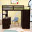 Loft Bed With Desk, Drawers, And Wardrobe-853863665-853863667