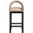 Conrad Letcher Velvet Counter Stool-379838292