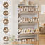 Armoire de rangement pour chaussures autoportante avec tiroirs rabattables-5596913