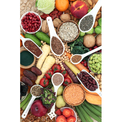 High Fiber Diet - Wrapped Canvas Print