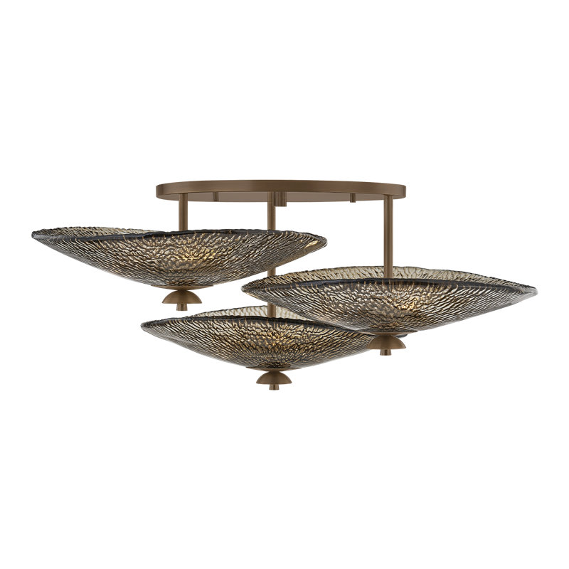 Alba Semi Flush by Moniomi x Corbett Lighting