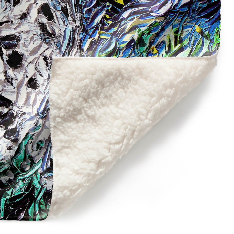  Couverture douce en sherpa, 51 po x 60 po