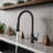 Pull Down Kitchen Faucet With Sprayer-111235208