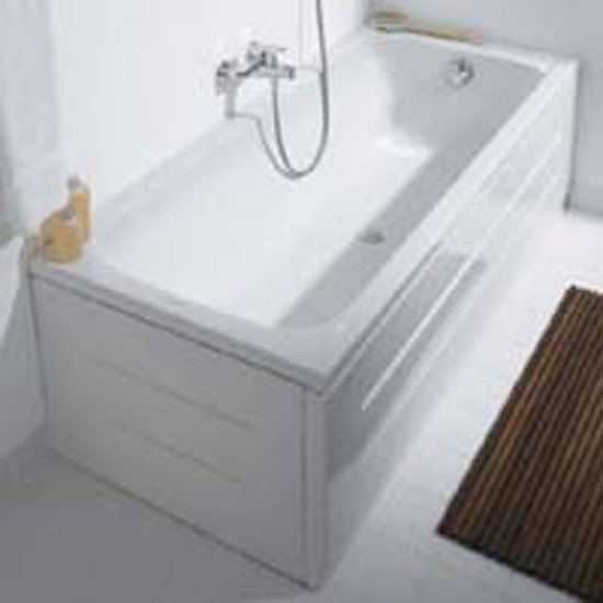 D-Code Front Panel for Bathtub, White